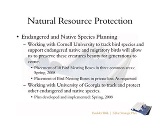 Neighborhood Planning Strategic Plan Example