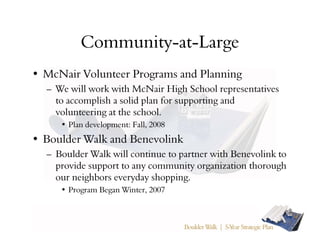 Neighborhood Planning Strategic Plan Example