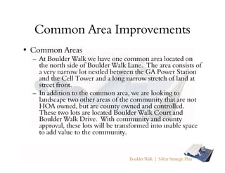 Neighborhood Planning Strategic Plan Example