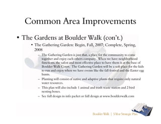 Neighborhood Planning Strategic Plan Example