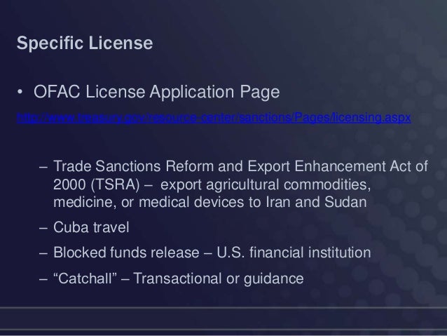 Ofac License Iran Inheritance Ofac License Iran Inheritance
