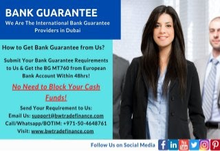 Bank Guarantee – Letter of Guarantee – BG Providers 