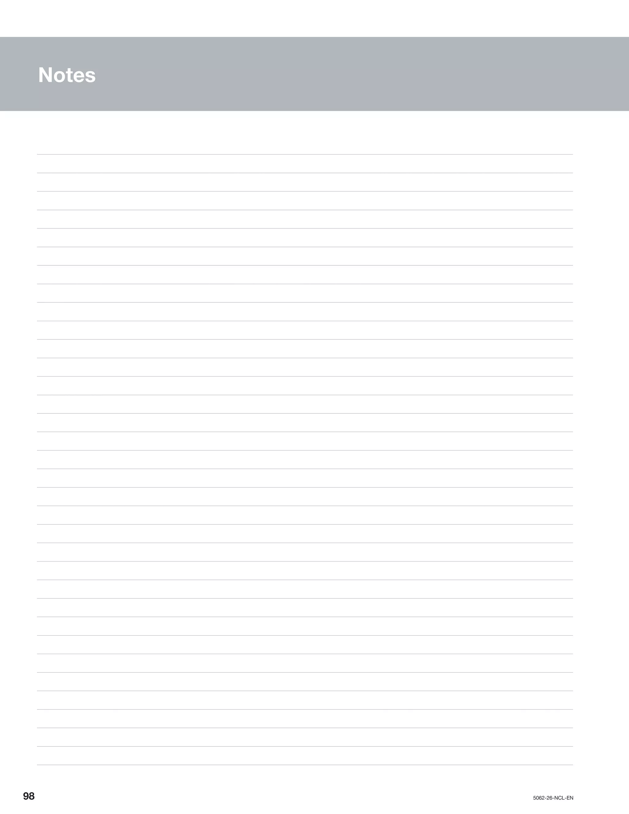 98		5062-26-NCL-EN
Notes
_____________________________________________________________________________________________________________________________________________________
_____________________________________________________________________________________________________________________________________________________
_____________________________________________________________________________________________________________________________________________________
_____________________________________________________________________________________________________________________________________________________
_____________________________________________________________________________________________________________________________________________________
_____________________________________________________________________________________________________________________________________________________
_____________________________________________________________________________________________________________________________________________________
_____________________________________________________________________________________________________________________________________________________
_____________________________________________________________________________________________________________________________________________________
_____________________________________________________________________________________________________________________________________________________
_____________________________________________________________________________________________________________________________________________________
_____________________________________________________________________________________________________________________________________________________
_____________________________________________________________________________________________________________________________________________________
_____________________________________________________________________________________________________________________________________________________
_____________________________________________________________________________________________________________________________________________________
_____________________________________________________________________________________________________________________________________________________
_____________________________________________________________________________________________________________________________________________________
_____________________________________________________________________________________________________________________________________________________
_____________________________________________________________________________________________________________________________________________________
_____________________________________________________________________________________________________________________________________________________
_____________________________________________________________________________________________________________________________________________________
_____________________________________________________________________________________________________________________________________________________
_____________________________________________________________________________________________________________________________________________________
_____________________________________________________________________________________________________________________________________________________
_____________________________________________________________________________________________________________________________________________________
_____________________________________________________________________________________________________________________________________________________
_____________________________________________________________________________________________________________________________________________________
_____________________________________________________________________________________________________________________________________________________
_____________________________________________________________________________________________________________________________________________________
_____________________________________________________________________________________________________________________________________________________
_____________________________________________________________________________________________________________________________________________________
_____________________________________________________________________________________________________________________________________________________
_____________________________________________________________________________________________________________________________________________________
_____________________________________________________________________________________________________________________________________________________
 