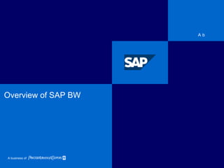 Overview of SAP BW 