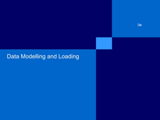 Data Modelling and Loading  