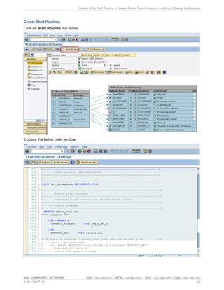 Bw writing routines in update rules | PDF