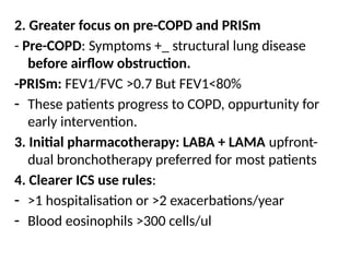 Comprehensive Overview of GOLD 2026 Updates in COPD Management | PPTX