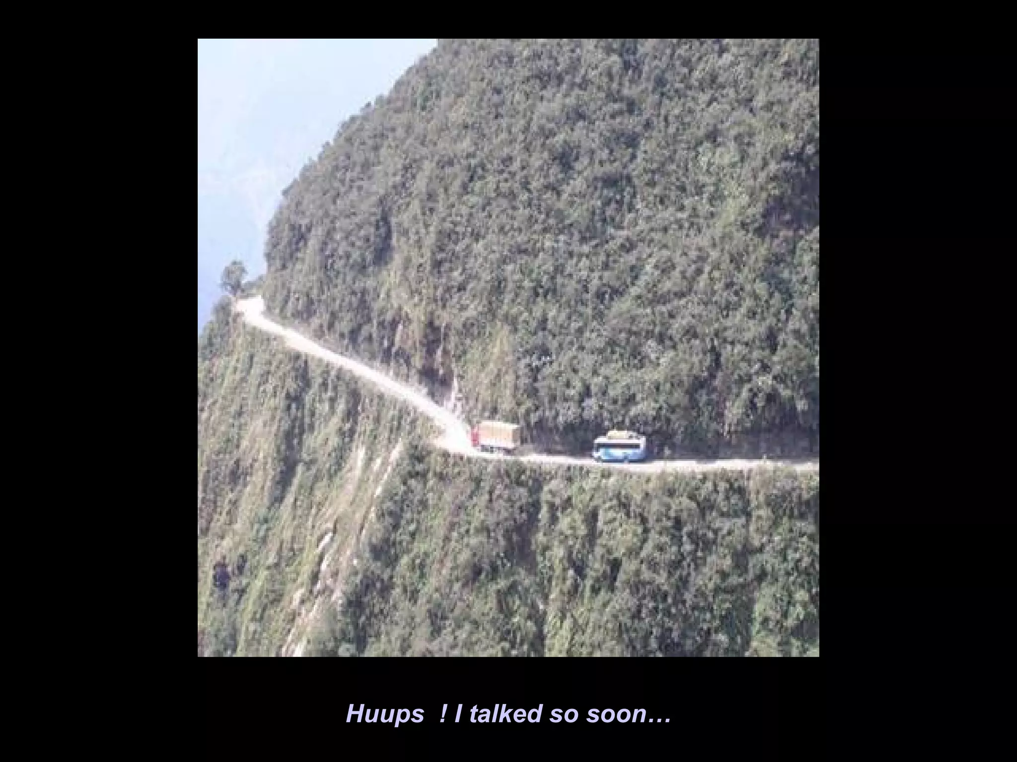 Huups ! I talked so soon…