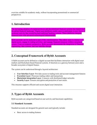 How to Create Multiple Bybit Accounts and Manage Them Securely | PDF