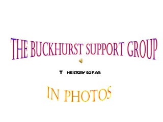 The story so far in photos THE BUCKHURST SUPPORT GROUP 
