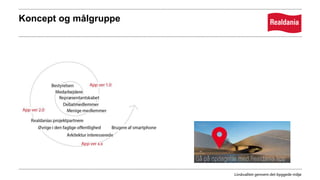 Koncept og målgruppe
 