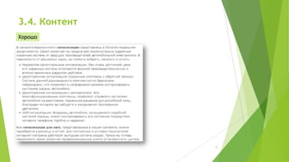 3.4. Контент
Хорошо

12

 