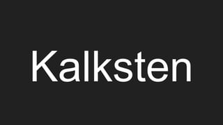 Kalksten
 