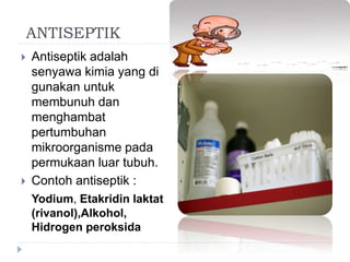 Antiseptik: Peran Senyawa Kimia dalam Dunia Medis