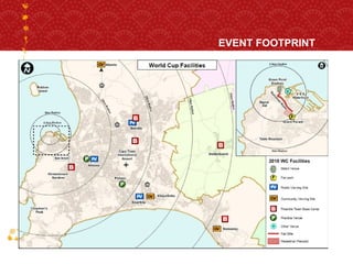 EVENT FOOTPRINT FOR HOST CITY CAPE TOWN FIFA WORLD CUP SOUTH AFRICA 2010  