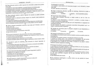 Marketing teste grila