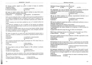 Marketing teste grila