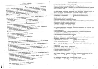 Marketing teste grila