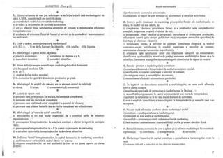 Marketing teste grila