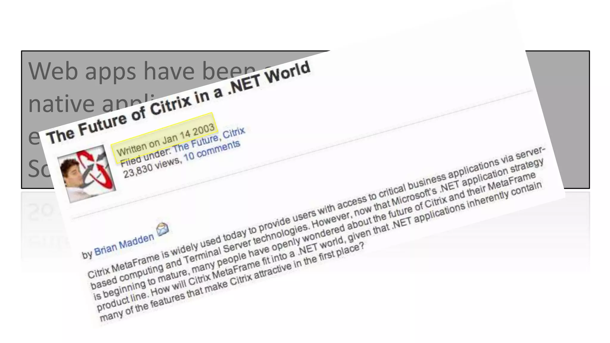 Web apps have been an option for years, but
native applications dominated the mobile
enterprise landscape.
So what makes HTML5 special?
 