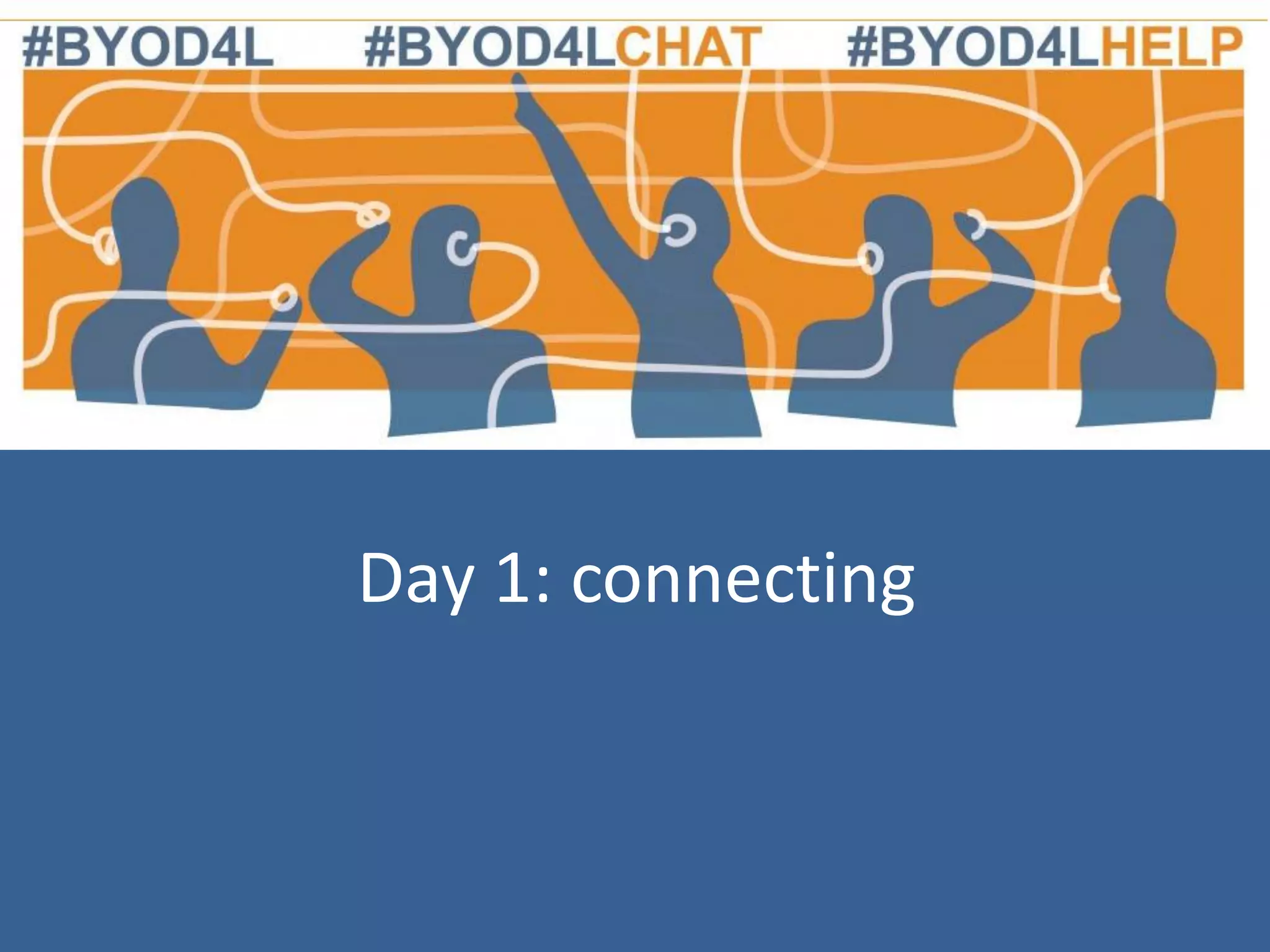 Day 1: connecting

 