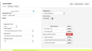 Conference on Teaching and Learning Accounting (CTLA) - ATLANTA 2014  