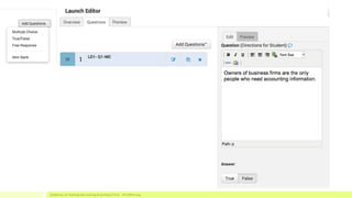 Conference on Teaching and Learning Accounting (CTLA) - ATLANTA 2014  