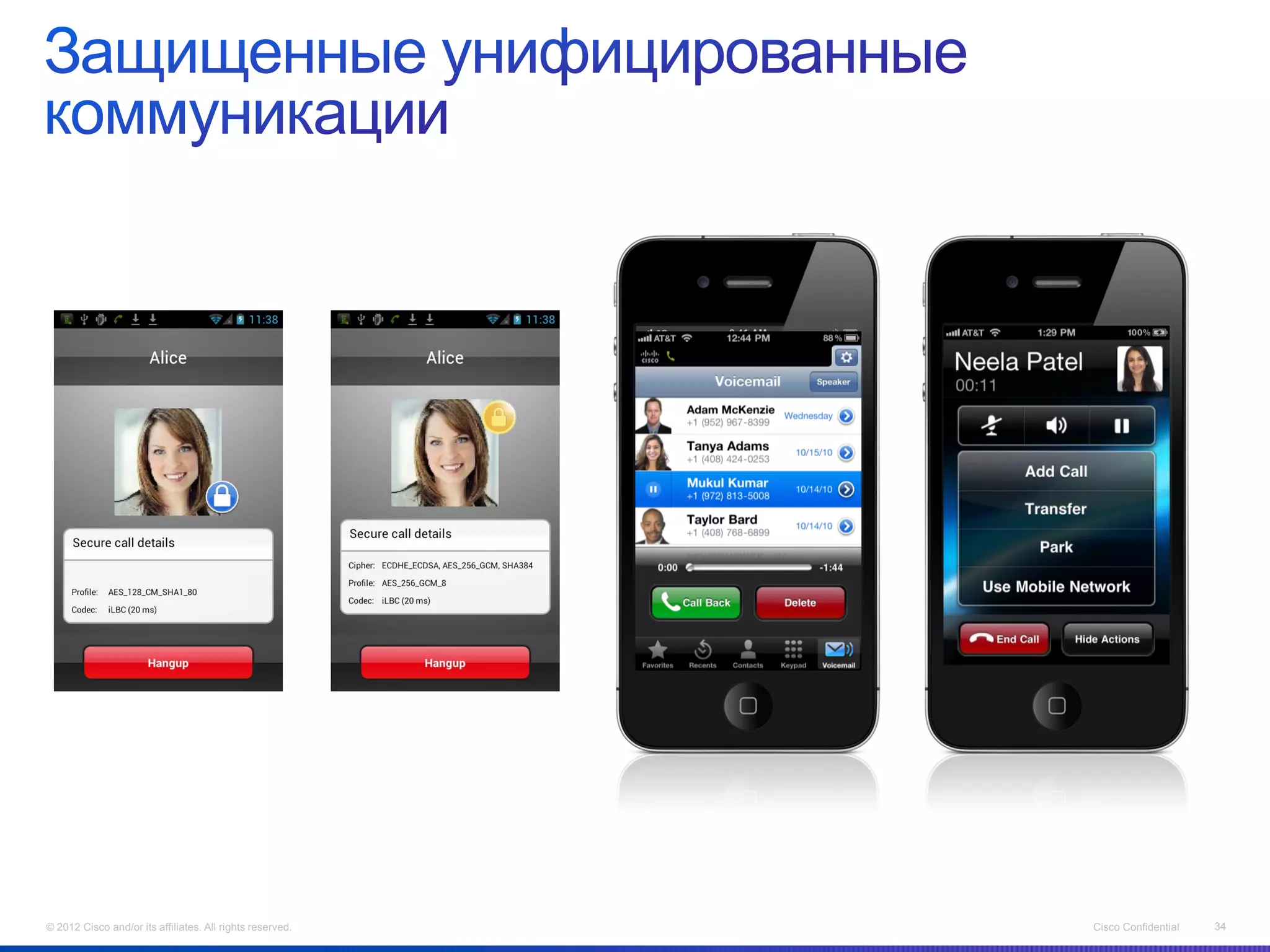 © 2012 Cisco and/or its affiliates. All rights reserved.   Cisco Confidential   34
 