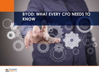 BYOD: WHAT EVERY CFO NEEDS TO 
KNOW 
 