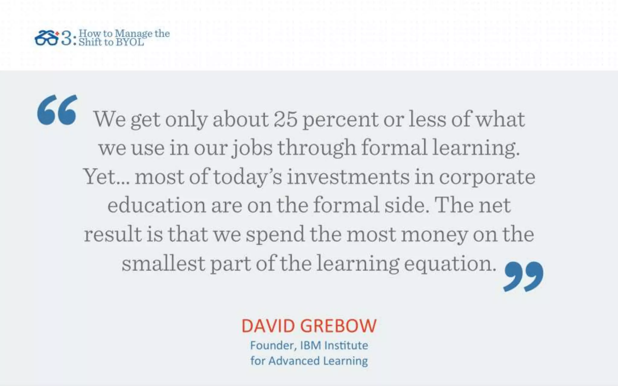 The "Bring Your Own Learning" Trend (Revised & Updated 8/27/15)