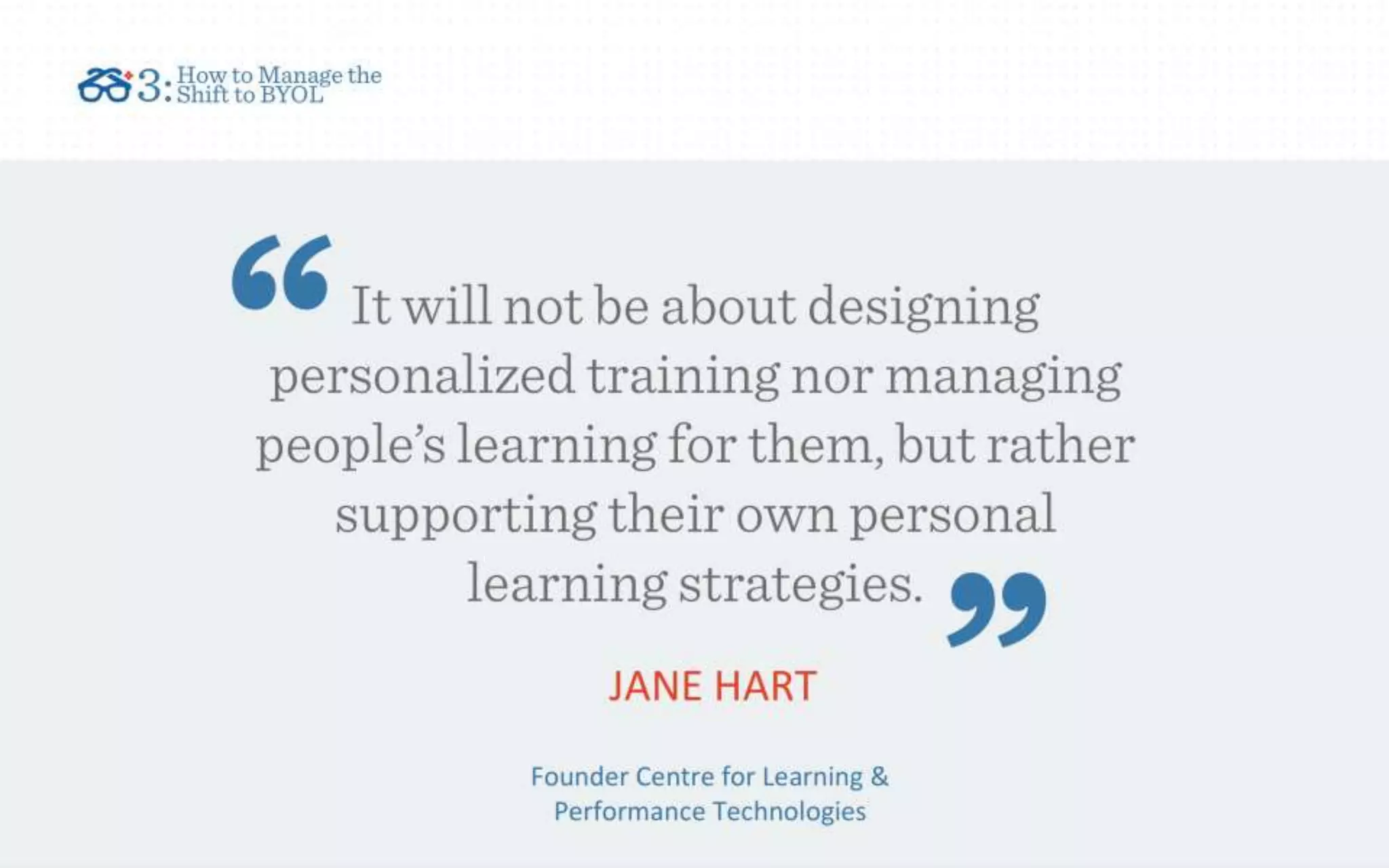 The "Bring Your Own Learning" Trend (Revised & Updated 8/27/15)