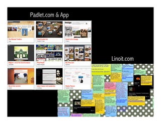 Linoit.com
Padlet.com & App
 