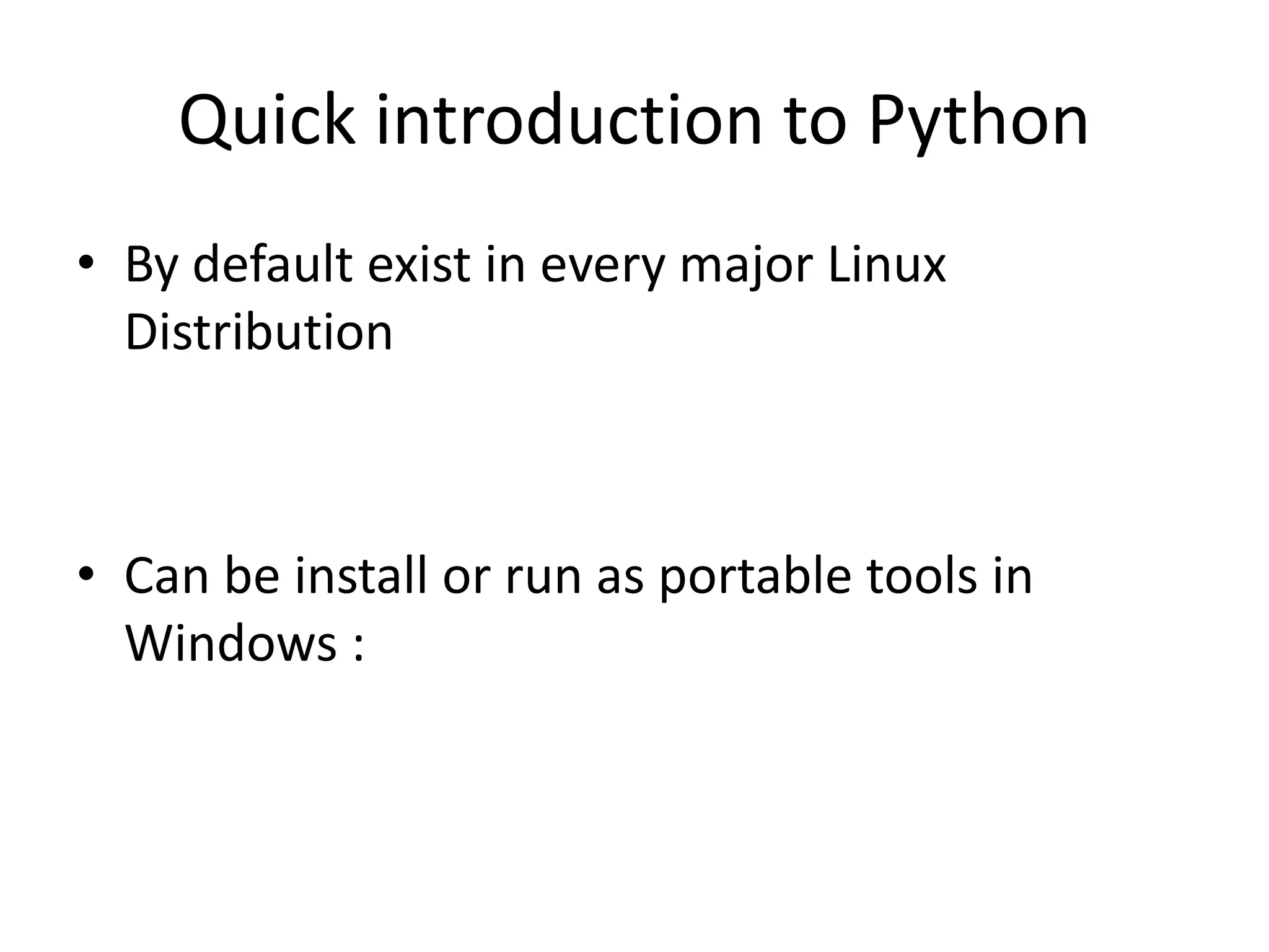Common technique in Bypassing Stuff in Python. | PPT