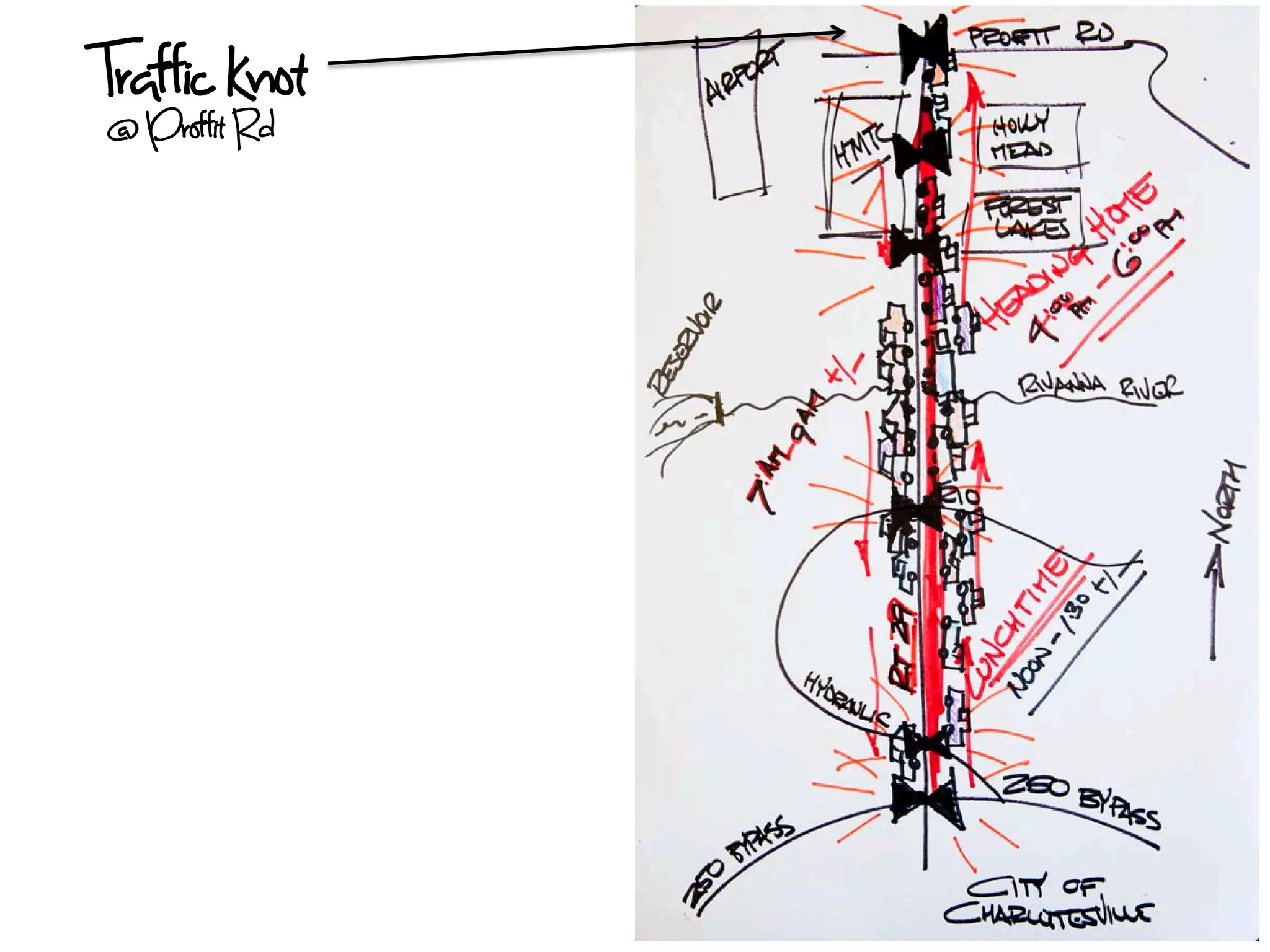 Trafficit knot
 @ Proff Rd
 