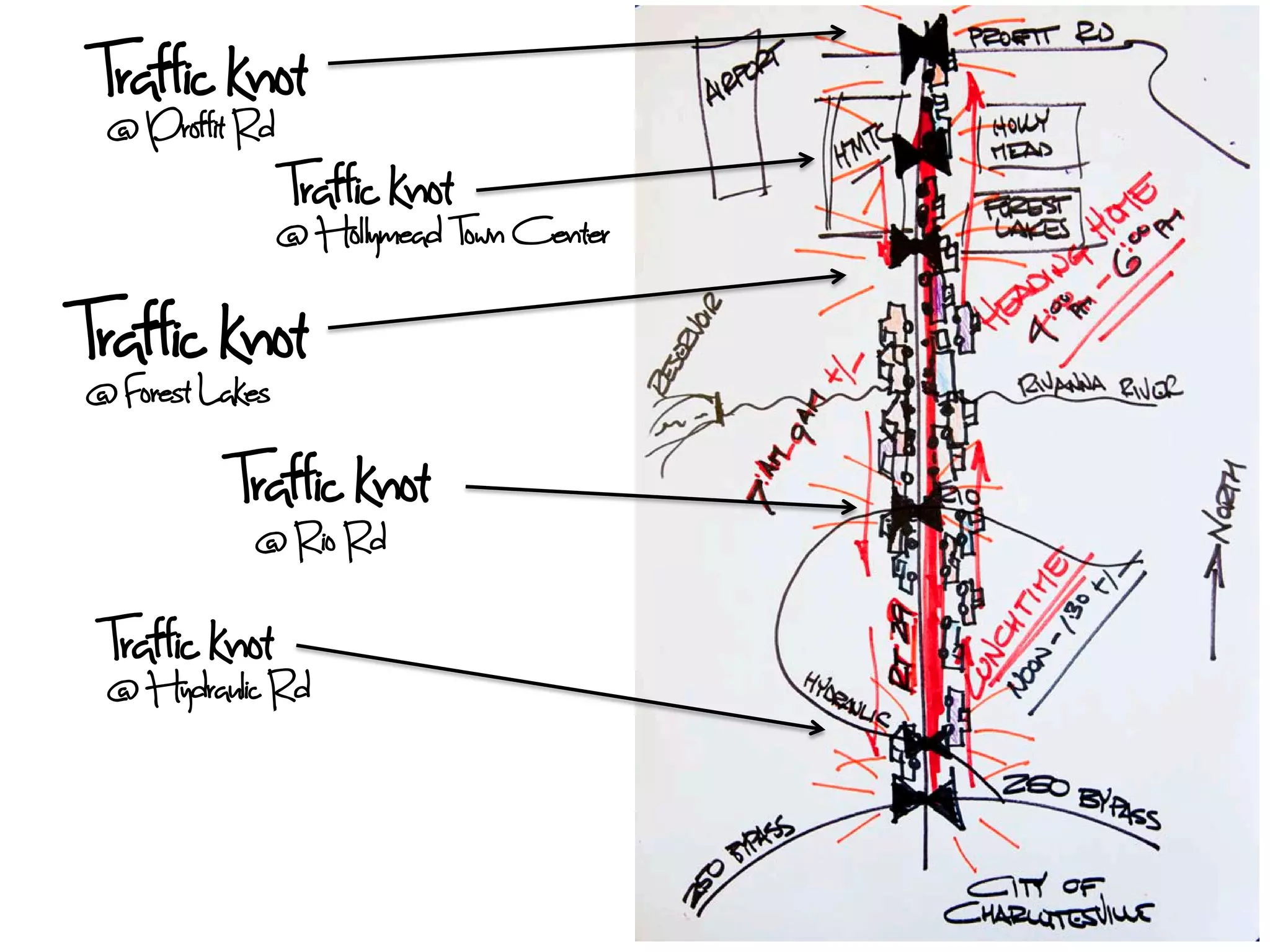 Trafficit knot
  @ Proff Rd
             Trafficlymead Town Center
             @ Hol
                       knot
TrafficLakes
 @ Forest
          knot
         Traffic knot
           @ Rio Rd
 Traffic knotRd
 @ Hydraulic
 