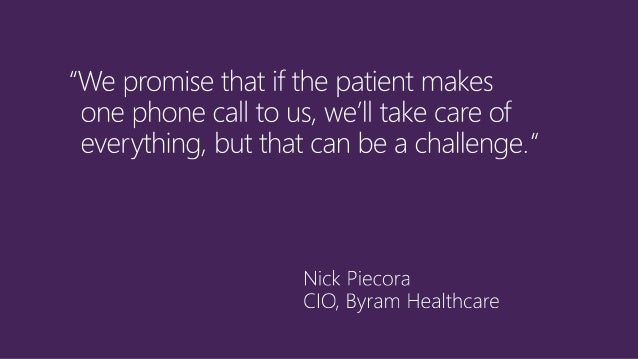 Byram Healthcare Dramatically Speeds Processes And Reduces Downtime U