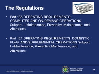 Aircraft Maintenance Documentation | PPT