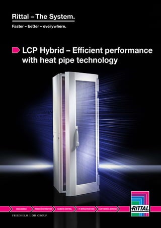 LCP Hybrid – Efficient performance
with heat pipe technology
 