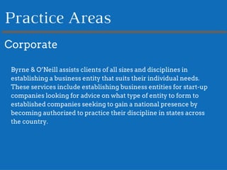 Byrne & O'Neill, LLP