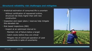 Windmill Risk Partial Repowering of Wind Turbines: technical risks, opportunities and ...