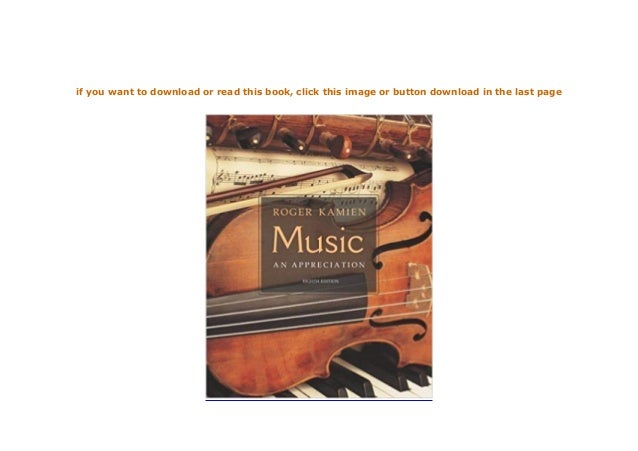 paperback$@@ By Roger Kamien Music An Appreciation Eighth ...