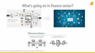 What’s going on in finance sector?
This pitch deck is highly confidential. Do not share with external sources.
 