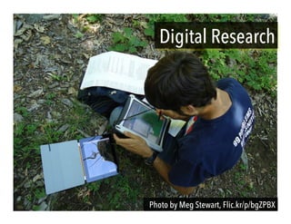 Digital Research
Photo by Meg Stewart, Flic.kr/p/bgZPBX
 