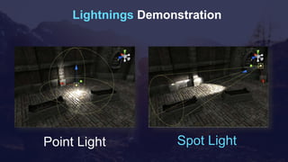 Lightnings Demonstration
Point Light Spot Light
 