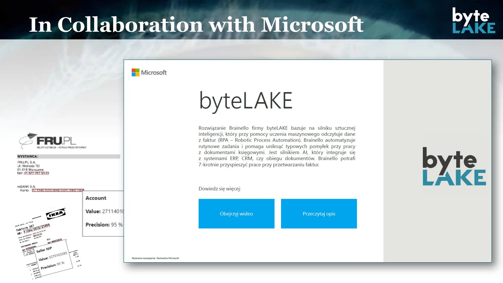 In Collaboration with Microsoft
 