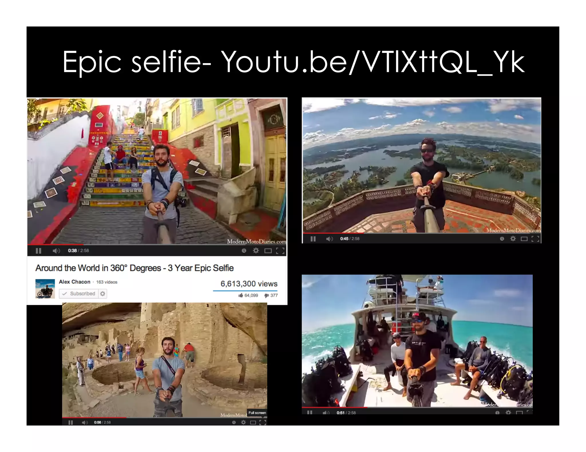 Epic selfie- Youtu.be/VTlXttQL_Yk
 