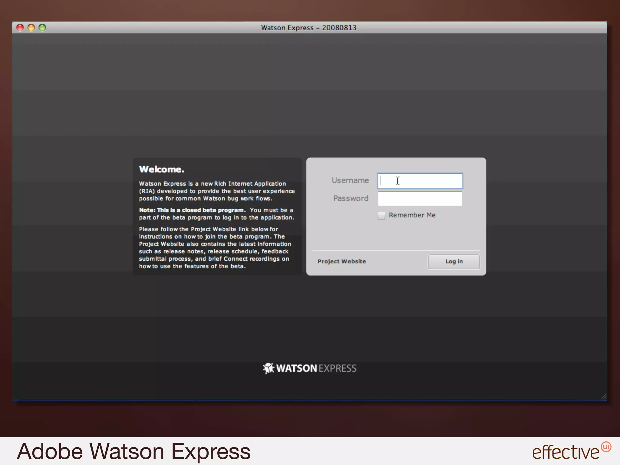 Adobe Watson Express
 