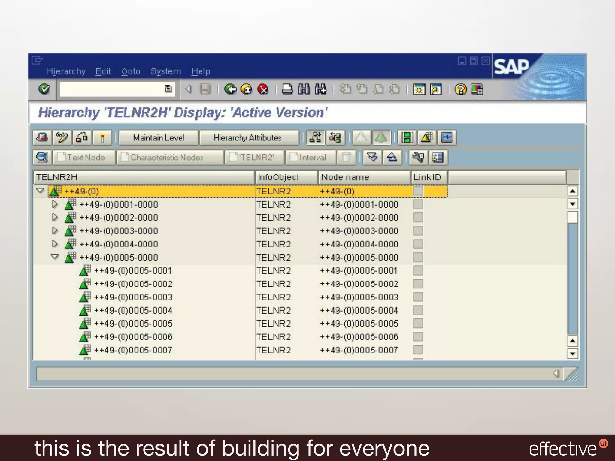 this is the result of building for everyone
 