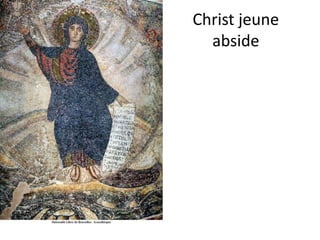 Christ jeune abside