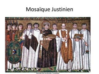 Mosaïque Justinien